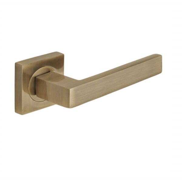 METAL BUD Qubik Q durų rankena bronza