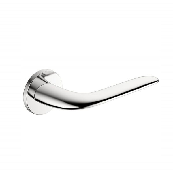 durų rankena CORONA Moon R Slim chromas poliruotas